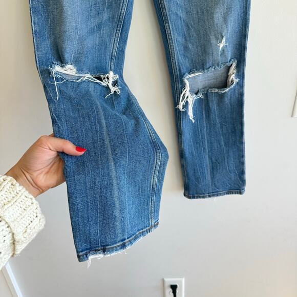 Abercrombie & Fitch The Ankle Straight Ultra High Rise Jeans 25/0 - Picture 6 of 8